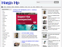 Tablet Screenshot of hargahpterbaru.net